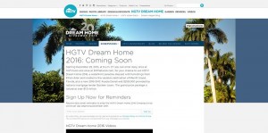 HGTV.com/HGTVDreamHome - HGTV Dream Home 2016 Giveaway