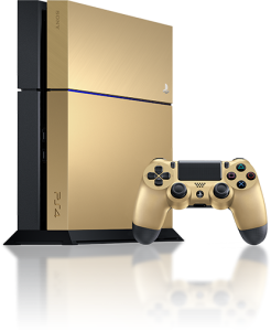 Limited Edition Gold PlayStation 4 Bundle