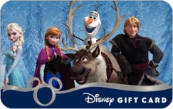 Disney Frozen Gift Card