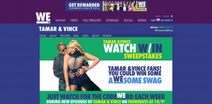 WEtv Tamar and Vince Watch & Win Sweepstakes (Secret Code)