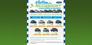 Ford EcoBoost Challenge Giveaway (FordEventGiveaway.com)