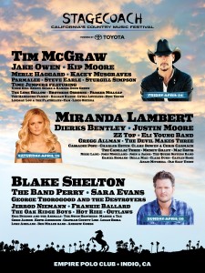 stagecoach lineup