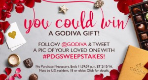 Godiva Valentine’s Day Sweepstakes