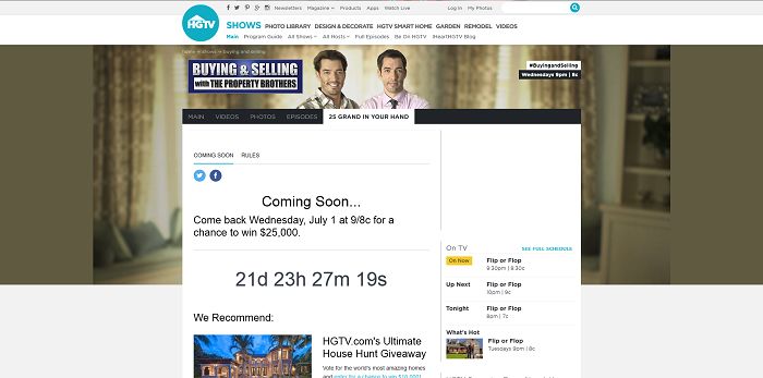 Hgtv Sweepstakes Code Word - hgtv property brothers sweepstakes code words autos post Hgtv Sweepstakes Code Word - hgtv property brothers sweepstakes code words autos post