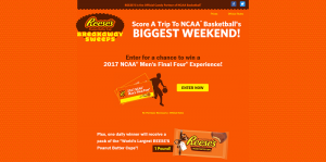 REESE’S Peanut Butter Cup Breakaway Sweepstakes