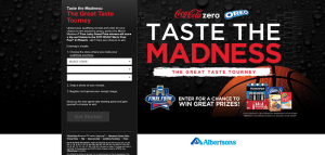 Taste the Madness: The Great Taste Tourney Sweepstakes