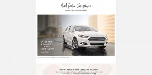 RentTheRunway.com/FordFusion: Ford And Rent The Runway Making It Happen Sweepstakes