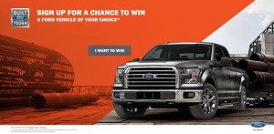 2015 Ford Vehicle Sweepstakes