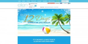 EllenTV.com/Summer12Days - Ellen's 12 Days Summertime Spectacular
