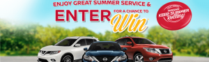 NissanUSA.com/KeepSummerRolling - Nissan USA Keep Summer Rolling Service Sweepstakes 2016