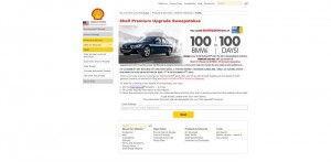 Shell Premium Upgrade Sweepstakes