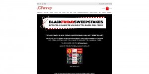 JCP.com/Sweepstakes - JCPenney Black Friday Sweepstakes