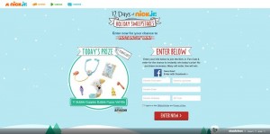 12 Days of Nick Jr. Holiday Sweepstakes & Instant Win