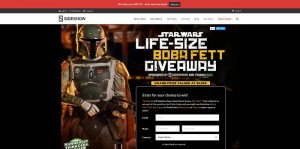 Boba Fett Life-Sized Figure Giveaway