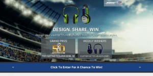 Bose Design to Win! Sweepstakes