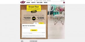 Lumber Liquidators Dream Floor Giveaway