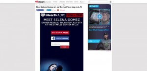 iHeartRadio See Selena Gomez in L.A! Sweeptakes