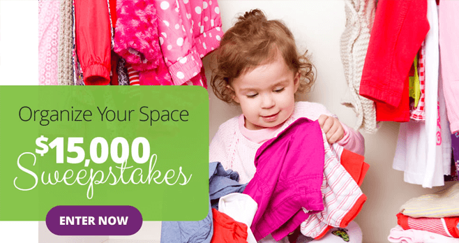 Parents Organize Your Space $15K Sweeps (Parents.com/15kSweeps)