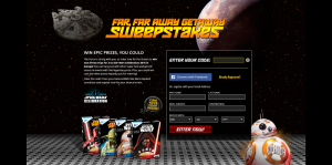 GeneralMills.com/StarWars - Star Wars Far, Far Away Getaway Sweepstakes