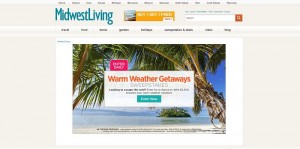 Midwest Living Warm Weather Getaways Sweepstakes