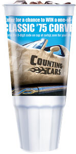 Carl's Jr 75th Anniversary Sweepstakes Cup