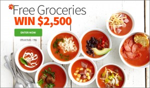 Grocery Sweepstakes