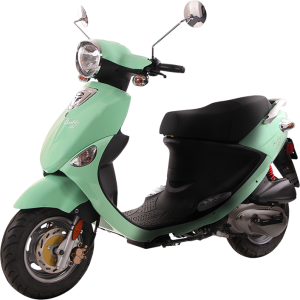 prize scooter green