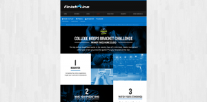 Finish Line Bracket Challenge