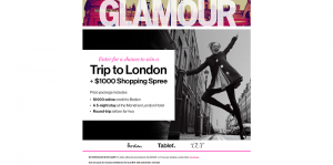 GLAMOUR London Fashion Sweepstakes