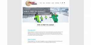 Japan Week Sweepstakes 2016