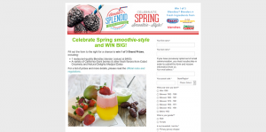 Blended & Splendid Spring Smoothie Sweepstakes 