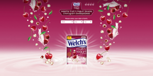 Welch's Fruit 'n Yogurt Cherrygram Sweepstakes