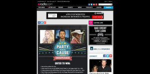 Radio.com ACM Party For A Cause Sweepstakes