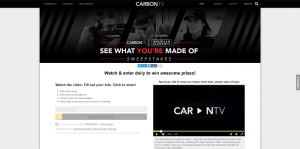 CarbonTV See What You’re Made Of Sweepstakes
