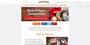 Country Crock Make It Yours Sweepstakes