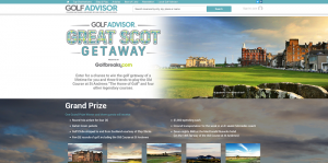 Golf Advisor Great Scot Getaway Sweepstakes