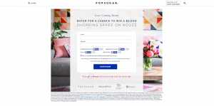 PopSugar Love Coming Home Sweepstakes