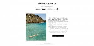 Madewell Wander With Us Sweepstakes