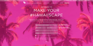 Virgin America Make Your Hawaiiscape Sweepstakes