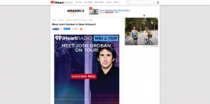 iHeartRadio Meet Josh Groban in New Orleans Sweepstakes