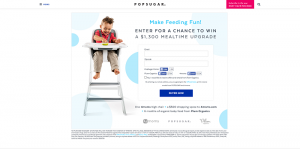 PopSugar Win a $1,300 Mealtime Upgrade Sweepstakes