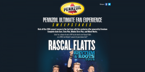 Pennzoil Ultimate Fan Experience Sweepstakes