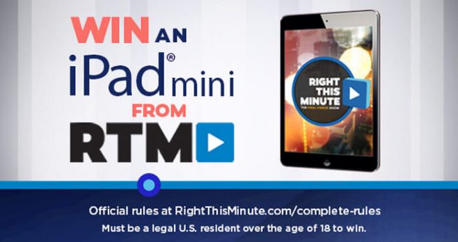 Right This Minute iPad Mini Giveaway (Buzzword 2017)