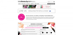 Total Beauty Awards 2016 Winner Announcement Sweepstakes