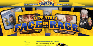 Twisted Tea Get your Face in the Race Contest