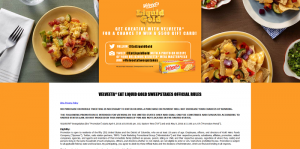 VELVEETA Eat Liquid Gold Sweepstakes