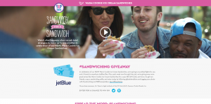 Baskin-Robbins Sandwiching Sweepstakes