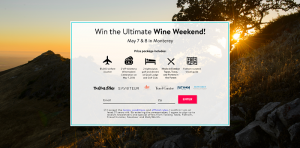 Tasting Table's 2016 Wine Weekend Sweepstakes