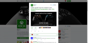 Xbox #GameWithStyle Sweepstakes