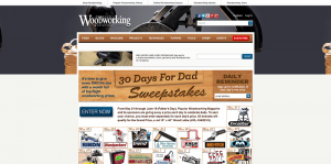 Popular Woodworking Magazine 30 Days for Dad Sweepstakes